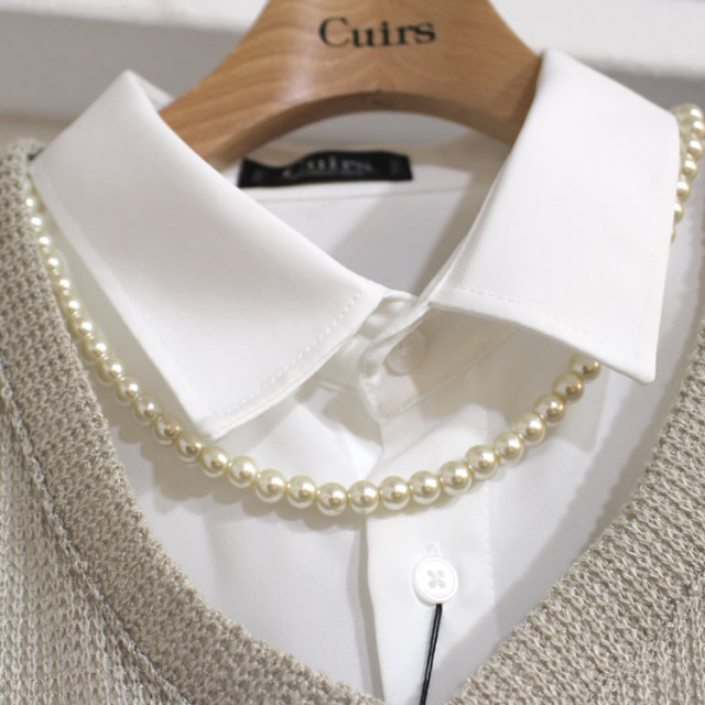 新着】Cuirs（キュイー）メンズネックレス パールネックレス（44センチ）新作デザイン｜渋谷Cuirs【通販】