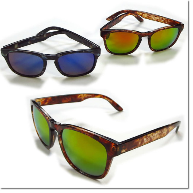 Samuraielo8月号雑誌掲載 新着 Cuirs キュイー メンズメガネウエリントンカラーミラーレンズサングラス 新作デザイン 渋谷cuirs 通販