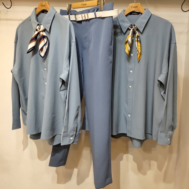新着】Cuirs（キュイー）メンズスカーフ レトロプリントスカーフ
